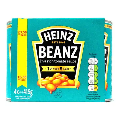 Heinz Baked Beans 400g (Pack of 6)