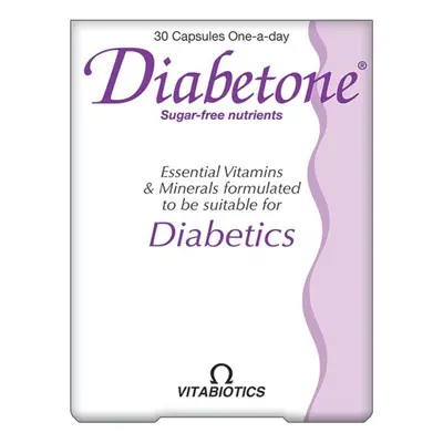 Vitabiotics Diabetone Capsules 30's Helps To Maintain Glucose Levels