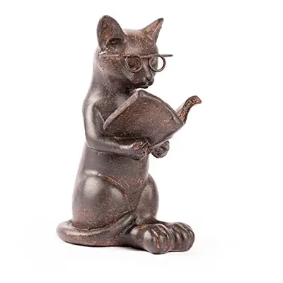 Young's Inc. Cat Figurine - Cute Cat Statue - Whimsical Cat Decor for Cat Lovers - Cat Collectib