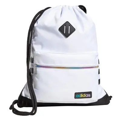 adidas Classic 3S Sackpack White/Black/Rainbow Metallic One Size