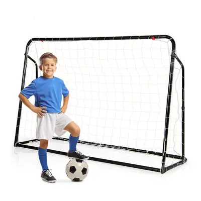 2-in-1 Kids Soccer Rebounder & Soccer Goal 6.1 x Adjustable Soccer Goal