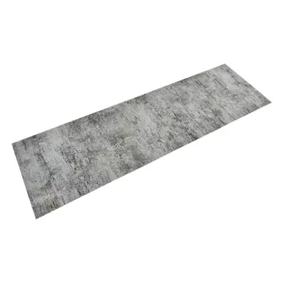 (grey ad black, x cm) vidaXL Kitchen Rug Anti Fatigue Mat Runner Rug Washable Floor Carpet Velve