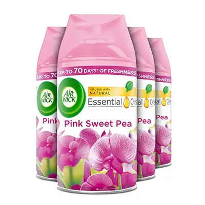 Air Wick |Pink Sweet Pea |Automatic Air Freshener | Freshmatic Auto Spray Refill | 250ml| Pack o