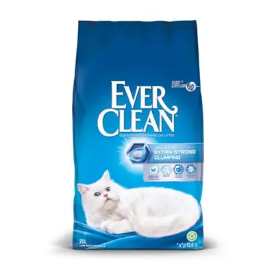 Ever Clean Clumping Cat Litter, Extra Strong Unscented 20L