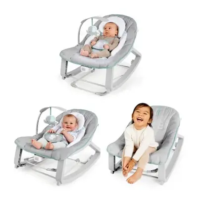 Ingenuity Keep Cozy 3-in-1 Grow with Me Vibrating Baby Bouncer Seat & Infant to Toddler Rocker -