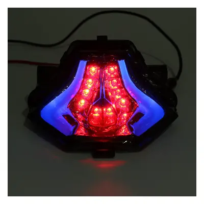 (Blue) Integrated Rear Tail Light Turn Signal For Yamaha YZF R25 R3 MT07