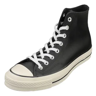 (10.5) Converse Chuck Hi Unisex Fashion Trainers in Black White