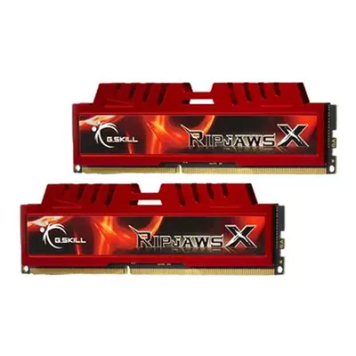 8GB (4GBx2) G.SKILL Ripjaws X PC Desktop Memory DDR3 PC12800 1600MHz C9 Red Kit