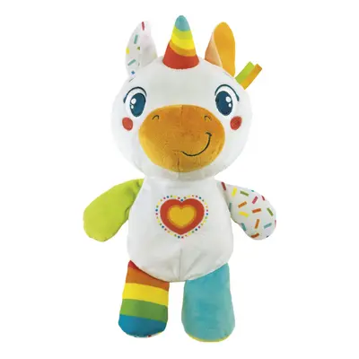 61383 Little Unicorn-Play Plush, Interactive Toddler, Light And Sounds, Learning Infant, Activit