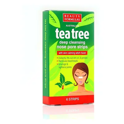 24x Australian Tea Tree & Witch Hazel Nose Strips | Removes Blackheads, Unclogs & Tightens Pores