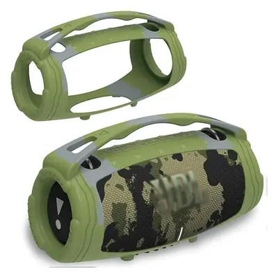 (Camouflage) Silicone Handle Protective Cover Case Accessories for JBL Xtreme Portable Bluetooth