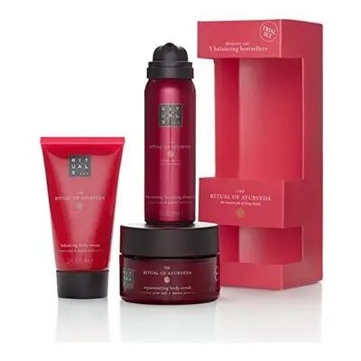 RITUALS Gift Set For Women from The Ritual of Ayurveda, Trial Set - With Indian Rose & Sweet Alm