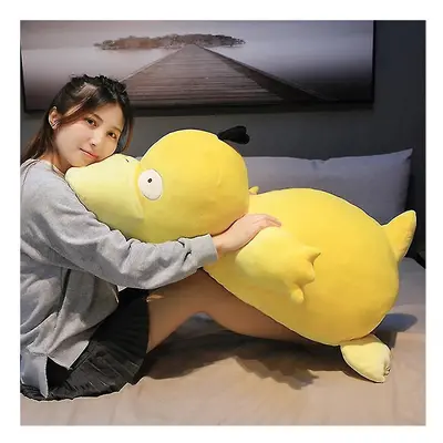 (45cm) Kawaii Psyduck Daze Yellow Duck Plush Big Size Soft Pillow Home Decoration Sofa Doll Toys