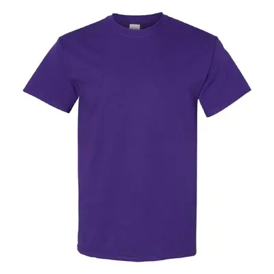 (3XL, Purple) Gildan Mens Heavy Cotton Short Sleeve T-Shirt (Pack Of 5)