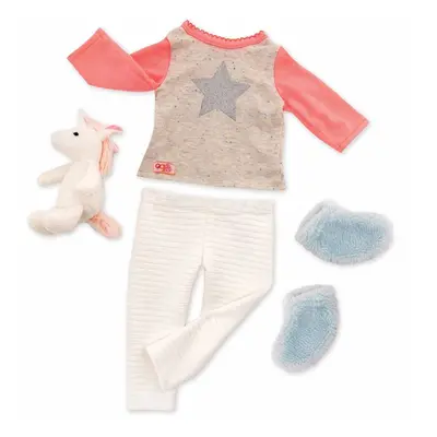 Our Generation Unicorn Wishes PJ Dolls Outfit