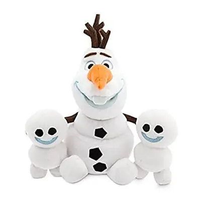 Official Disney Frozen Fever 16cm Olaf & Mini Snowmen Soft Plush Toy