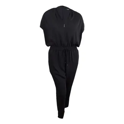 Lauren by Ralph Lauren Women's Dolman-Sleeve Jumpsuit (14 Black)