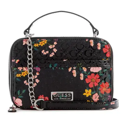 GUESS Factory Women's Mirabelli Floral Logo Mini Crossbody