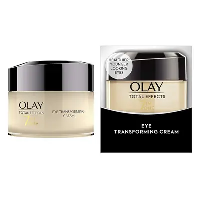 Olay Total Effects 7-in-1 Eye Transforming Moisturiser Cream, 15ml