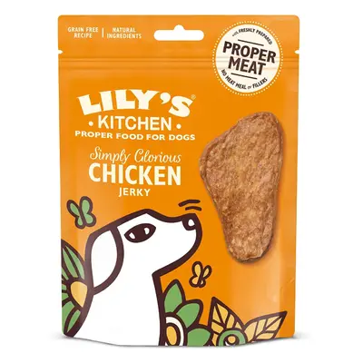 Lily's Kitchen Dog Treats Simply Glorious Chicken Jerky (8 x g)