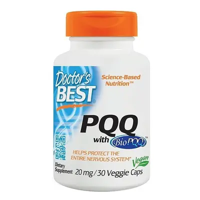 Doctor's Best PQQ with BioPQQ, 20mg - 30vcaps