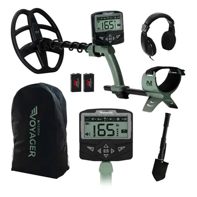 MINELAB XTERRA VOYAGER AllTerrain Pinpointing Adult Metal Detector with Waterproof Coil Detect M