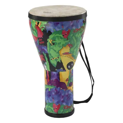 Remo KD-0608-01 Kids Percusson 8"" Djembe Drum Rain Forest