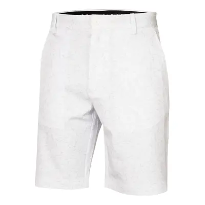 (34" Waist, White) Calvin Klein Mens Printed Bullet Stretch Lightweight Wicking Golf Shorts