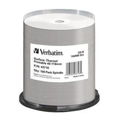 Verbatim CD-R Thermal Printable No ID Brand MB 52x pc(s)