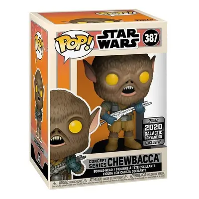 Star Wars Concept Series Chewbacca Galactic Convention + Pop Protector