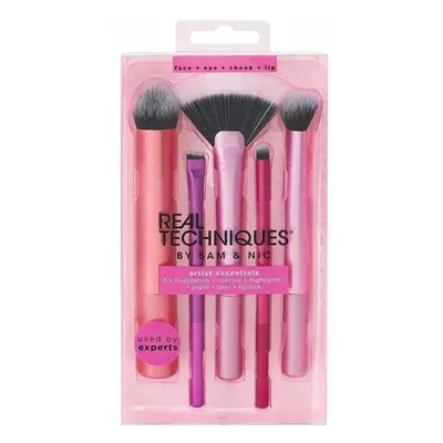 New Real Techniques Everyday Essentials Complete Make Up Face Brush Set UK