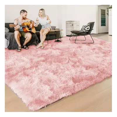 (160cm x 230cm (5ft 4in x 7ft 8in)- Large Area Rug/Carpet) Pink Rugs Floor Area Carpet Living Ro