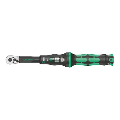 1 Pack - Wera Click Torque A Adjustable Torque Wrench 1/4" Sq Dr 2.5-25Nm