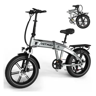 Hitway BK36 20" Tire Folding Electric Bike 500W 48V 10.4Ah E-Bike