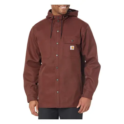 Carhartt Men's Rain Defender Relaxed Fit Heavyweight Hooded Shirt Jack