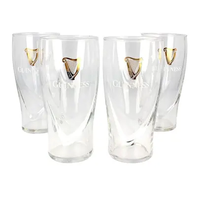 Guinness Draught 20oz Pint Glass (Pack of 4)