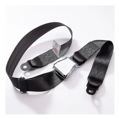 Aircraft Aviation Adjustable Two-point Seat Belt Seat Cable Two-point Car Seat Belt