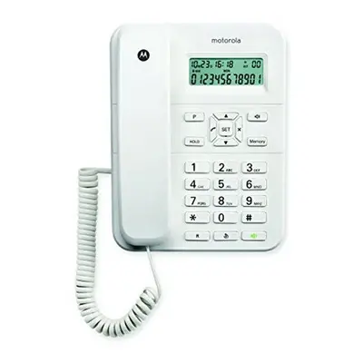 Landline Telephone Motorola CT202/White