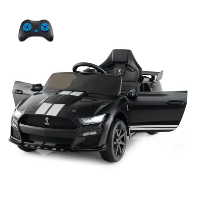 12V Licensed Ford Mustang Shelby GT500 Kids Ride on Car-Black