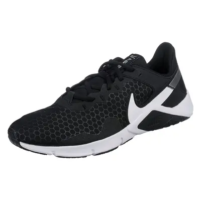 Nike Men's Cross Training Gymnastics Shoe Black White Metallic Silver