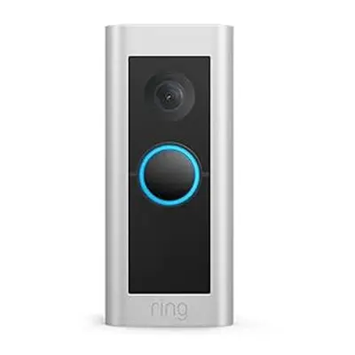 Ring Video Doorbell Pro White With 1080p HD Video Doorbell Plus Transformer