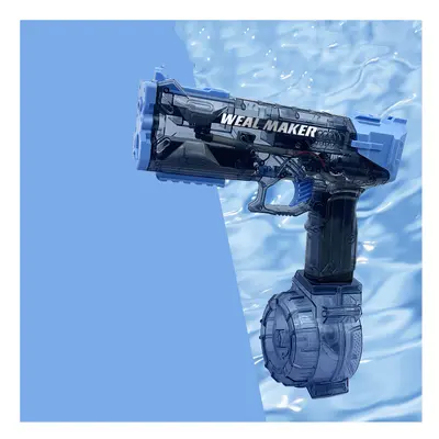 (blue) Ice Explosion Electric Water Gun Continuous Automatic High Pressure Strong