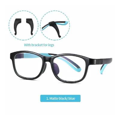 Photochromic Lens Glasses Square Anti Ray Light Eyewear For Children Kids Girl Boy Age Computer 