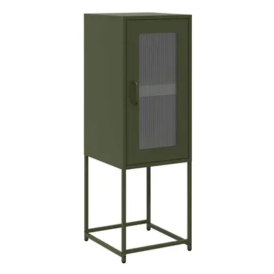 (olive green) vidaXL Sideboard Mustard Yellow 36x39x107 cm Cold-rolled Steel storage cabinet