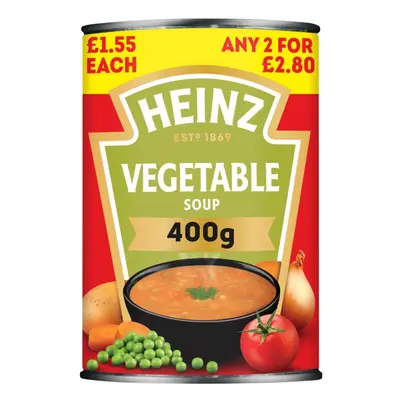 Heinz Vegetable Soup 400g ( pack of )