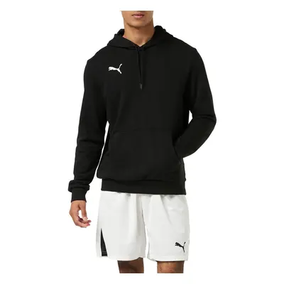 PUMA Men's teamGOAL Casuals Hoody Sweatshirt Pullover Black