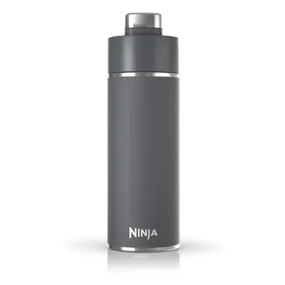 Ninja DW2401GY Thirsti 24oz Travel Water Bottle For Carbonated Sparkling Drinks Colder and Fizzi