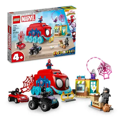 LEGO Marvel Team Spidey's Mobile Headquarters Building Set - Fea