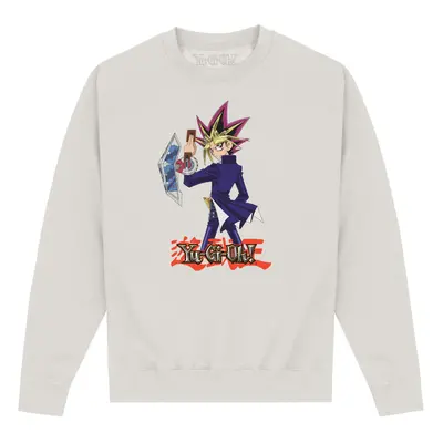 (M, Natural) Yu-Gi-Oh! Unisex Adult Yami Yugi Sweatshirt