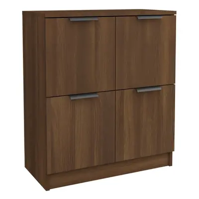 (brown oak) vidaXL Sideboard Console Cabinet Storage Cupboard Highboard Engineered Wood